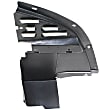 2001 Pontiac Firebird - Front, Driver and Passenger Side, Lower Valance, Cover Deflector, Primed