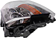 2008-2015 Cadillac CTS - Driver and Passenger Side Halogen Headlight, With bulb(s), OE Replacement