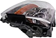 2008-2015 Cadillac CTS - Driver and Passenger Side Halogen Headlight, With bulb(s), OE Replacement