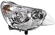 2007 Chrysler Sebring - Driver and Passenger Side Halogen Headlight, With bulb(s),  Type 1, OE Replacement, Sedan