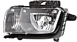 Driver and Passenger Side Halogen Headlight, With bulb(s), OE Replacement