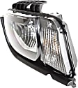 Driver and Passenger Side Halogen Headlight, With bulb(s), OE Replacement, CAPA Certified