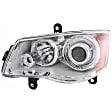 2014 Chrysler Town & Country - Driver and Passenger Side HID/Xenon Headlight, Without bulb(s), OE Replacement