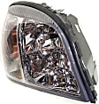 Driver and Passenger Side Halogen Headlight, With bulb(s), OE Replacement