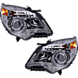 2015 Chevrolet Equinox - Driver and Passenger Side Halogen Headlight, With bulb(s), OE Replacement