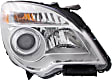 Driver and Passenger Side Headlights, with Bulbs, Halogen, Projector Type, CAPA Certified