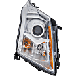 Driver and Passenger Side Headlights, with Bulbs, Halogen, Sport Utility