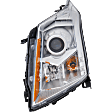 Driver and Passenger Side Headlights, with Bulbs, Halogen, Sport Utility