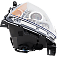 Driver and Passenger Side Headlights, with Bulbs, Halogen, Sport Utility