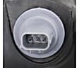Driver and Passenger Side Headlights, with Bulbs, Halogen, without Chrome Ring Bezel on Turn Signal Bulbs Shield, (2nd Design)