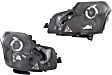 2003-2007 Cadillac CTS - Driver and Passenger Side Headlights, with Bulbs, HID/Xenon, with HID Bulbs and ballast, without Washer Nozzle Cover