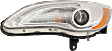 Driver and Passenger Side Halogen Headlights, With Bulbs