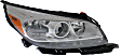 2015 Chevrolet Malibu - Driver and Passenger Side Halogen Headlight, With bulb(s), OE Replacement