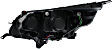2015 Chevrolet Malibu - Driver and Passenger Side Halogen Headlight, With bulb(s), OE Replacement