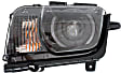 Driver and Passenger Side Headlights, with Bulbs, HID/Xenon, with HID Bulbs and ballast, Convertible/Coupe, For Models without Leveling System