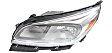 Driver and Passenger Side Headlights, with Bulbs, Halogen, without projector lamp