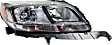 Driver and Passenger Side Headlights, with Bulbs, Halogen, without projector lamp, CAPA Certified