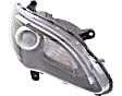 Driver and Passenger Side Headlights, with Bulbs, Halogen, Convertible/Sedan, without insert