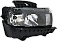 Driver and Passenger Side Headlights, with Bulbs, Halogen, Coupe