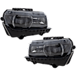 2015 Chevrolet Camaro - Driver and Passenger Side HID/Xenon Headlight, With bulb(s),  For Models With RS Package, Without Auto Leveling System, OE Replacement, Convertible