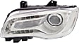 Driver and Passenger Side Halogen Headlight, With bulb(s), OE Replacement