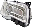 Driver and Passenger Side Halogen Headlight, With bulb(s), OE Replacement