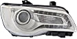 Driver and Passenger Side Halogen Headlight, With bulb(s), OE Replacement, CAPA Certified