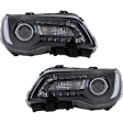 2017 Chrysler 300 - Driver and Passenger Side Halogen Headlight, With bulb(s), OE Replacement