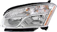 Driver and Passenger Side Halogen Headlight, With bulb(s), OE Replacement, CAPA Certified