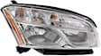 Driver and Passenger Side Halogen Headlight, With bulb(s), OE Replacement, CAPA Certified