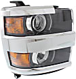 2015-2019 Chevrolet Silverado 2500 HD - Driver and Passenger Side Halogen Headlight, With bulb(s), OE Replacement,, CAPA Certified