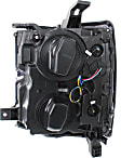 2015-2019 Chevrolet Silverado 2500 HD - Driver and Passenger Side Halogen Headlight, With bulb(s), OE Replacement,, CAPA Certified