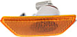 Front, Driver and Passenger Side Side Marker With bulb(s)