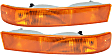 Driver and Passenger Side Parking Light, With bulb(s)