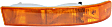 Driver and Passenger Side Parking Light, With bulb(s)