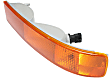 Driver and Passenger Side Parking Light, With bulb(s)