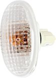 Front, Driver and Passenger Side Turn Signal Light, With bulb(s)