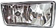 Front, Driver and Passenger Side Halogen Fog Light, With bulb(s), CAPA Certified