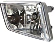 Front, Driver and Passenger Side Halogen Fog Light, With bulb(s), CAPA Certified