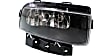 Front, Driver and Passenger Side Fog Lights, With Bulb(s), Halogen