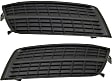 2010 Cadillac SRX - Front, Driver and Passenger Side Fog Light Cover, Black