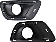 2016 Chevrolet Colorado - Driver and Passenger Side Fog Light Trim, Textured Black
