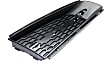 Front, Driver and Passenger Side Fog Light Trims, Textured Black, For Models With HID Headlight