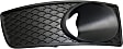 Front, Driver and Passenger Side Fog Light Trims, Textured Black, 4 Cyl., 2.0L Engine