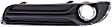 2011-2014 Chrysler 300 - Front, Driver and Passenger Side Fog Light Trims, Black and Chrome, For Models With Adaptive Cruise Control