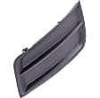 Fog Light Cover - Front, Driver and Passenger Side, Black