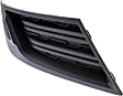 Fog Light Cover - Front, Driver and Passenger Side, Textured Black