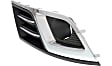 2016 Chevrolet Traverse - Driver and Passenger Side Fog Light Trim, Black and Chrome