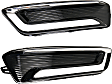 2014 Chevrolet Impala - Front, Driver and Passenger Side Fog Light Cover, For Models Without Midnight Black Package and With Daytime Running Lights, Black