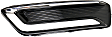 2014 Chevrolet Impala - Front, Driver and Passenger Side Fog Light Cover, For Models Without Midnight Black Package and With Daytime Running Lights, Black